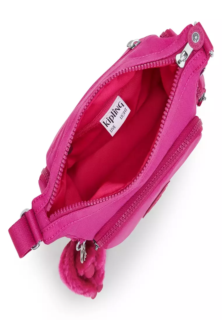 Buy Kipling Kipling Gabbie Mini Crossbody Bags Glowing Fuchsia