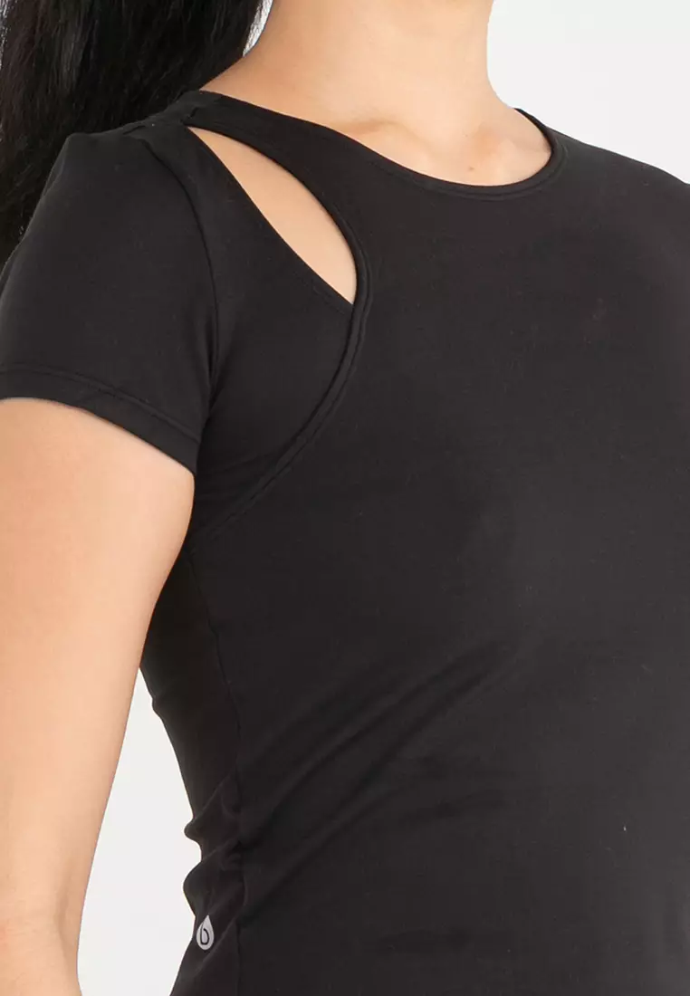 Buy Cotton On Body Active Keyhole T-Shirt Online