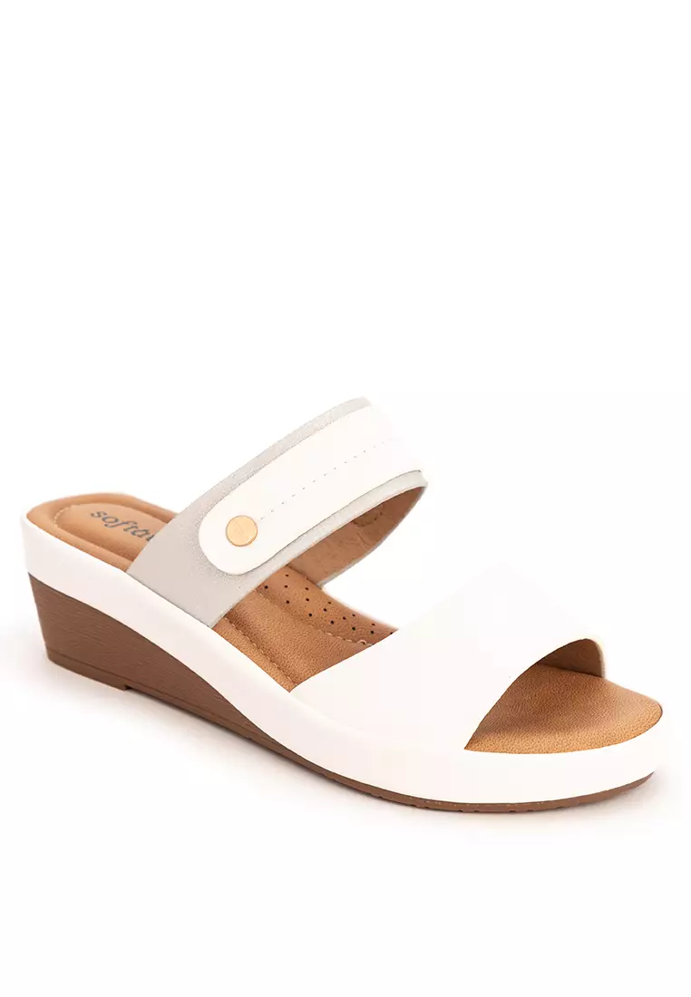 Discount on Unlisted  shoes - SKU: Evie 2 Wedge Slides