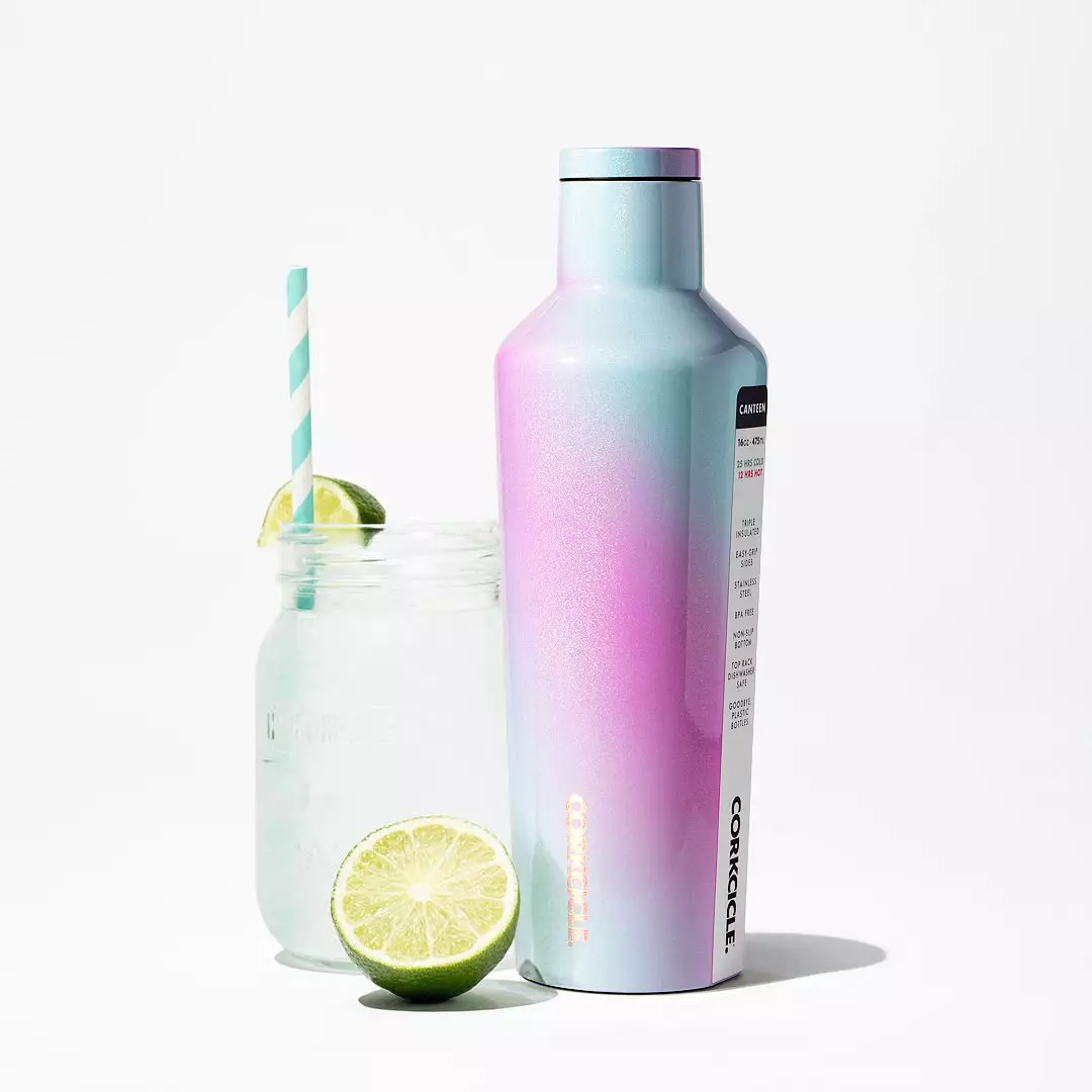 CORKCICLE Canteen 16oz - Unicorn Wonderland