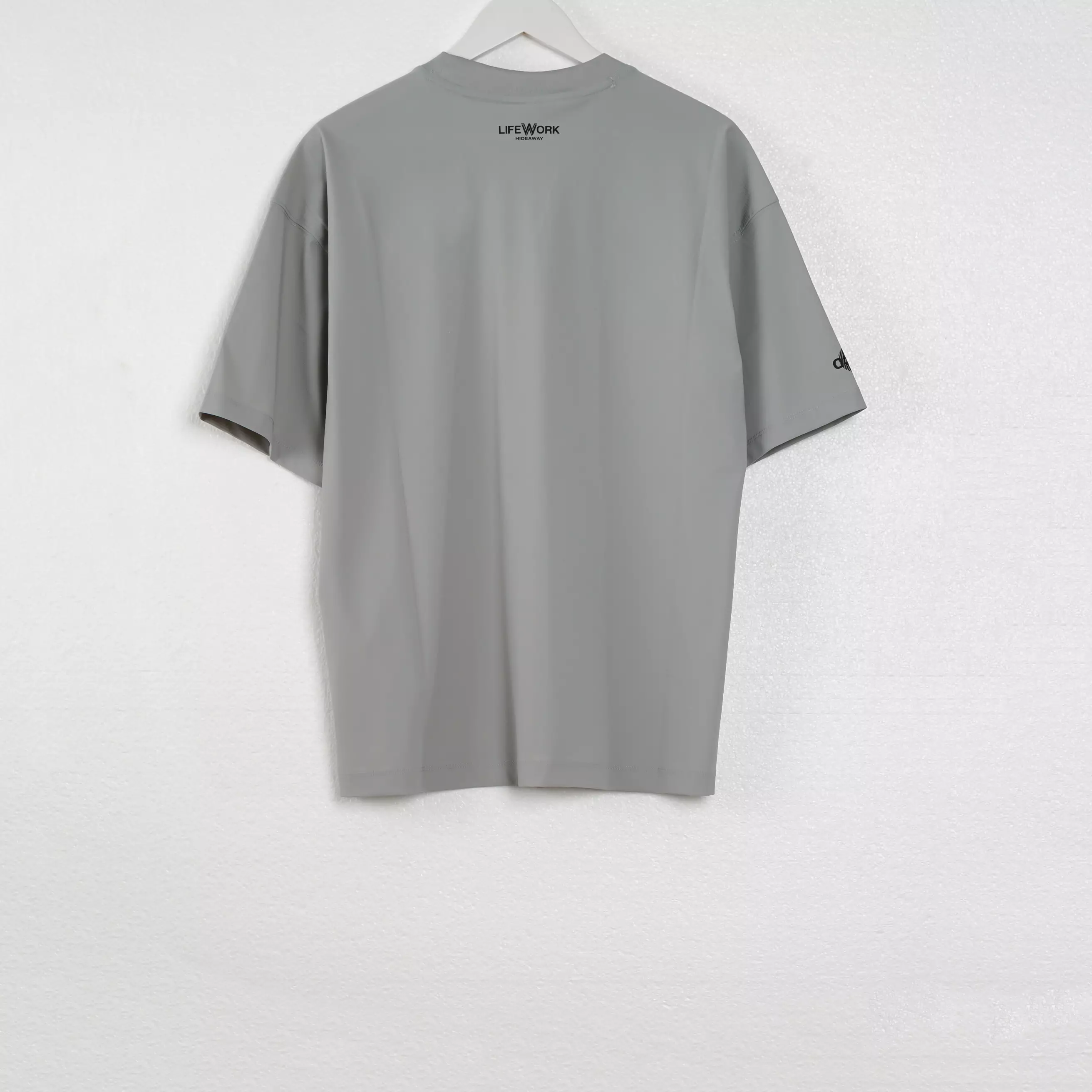 Kaos LIFE WORK W POCKET 0329 BLACK LIGHT GREY TSHIRT 100% ORIGINAL