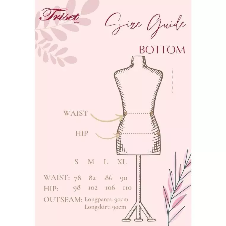 Triset Ladies Pants Wanita - LP500131033