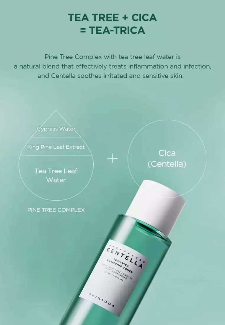 SKIN1004 Madagascar Centella Tea-Trica Purifying Toner 210ml