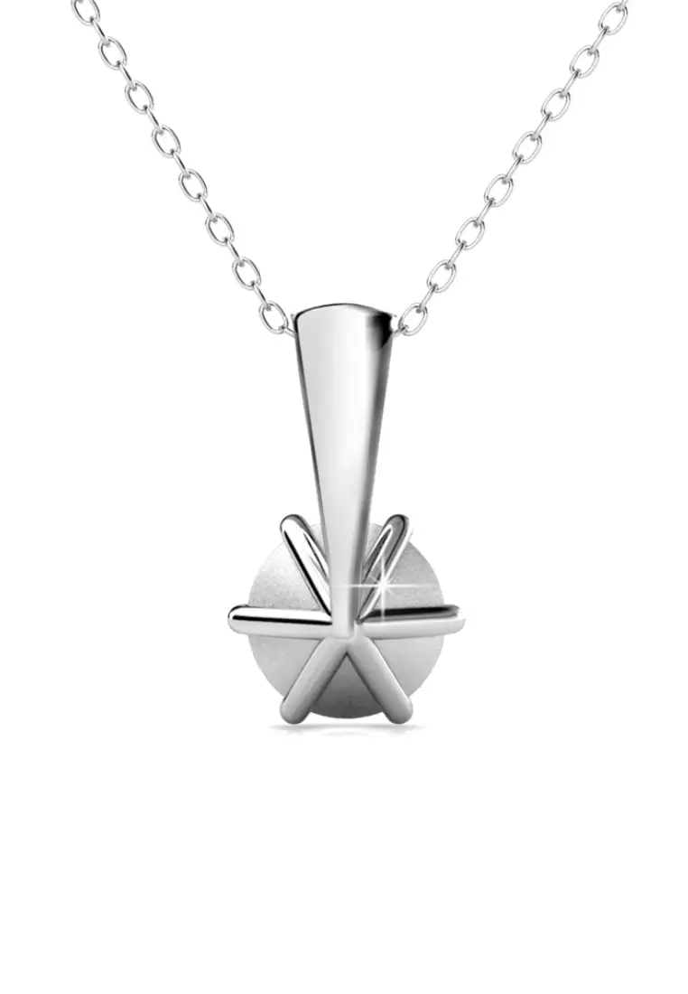 Birth Stone Pendant July Ruby - Kalung Crystal Swarovski by Her Jewellery