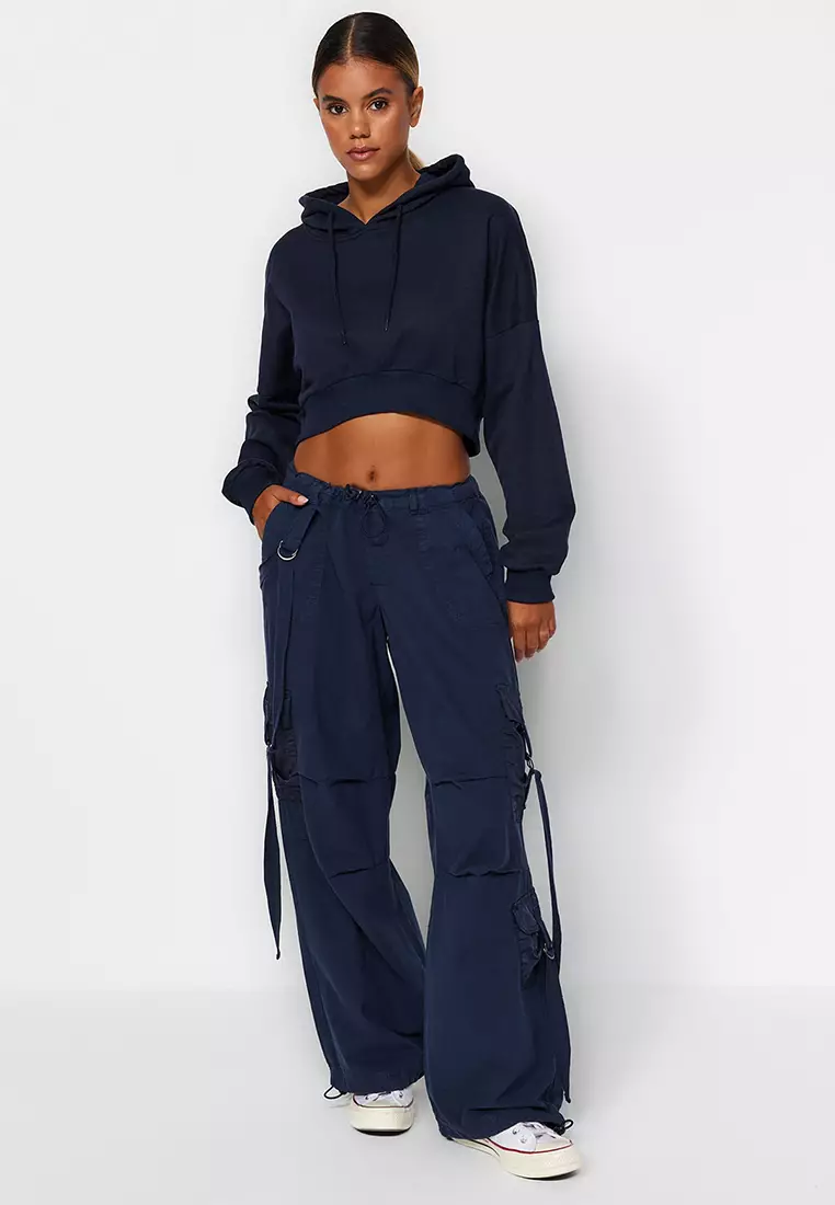 Regular Waist Cargo Pants