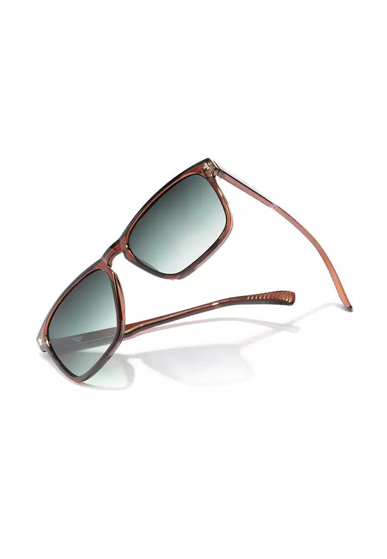 HAWKERS x Pierre Gasly Brown DUST Sunglasses for Men and Women, Unisex. UV400 Protection. Official Product designed in Spain