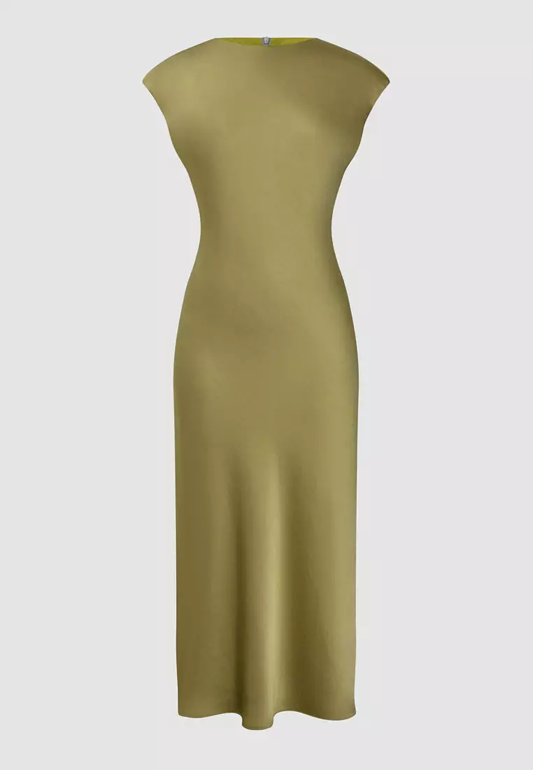 Dulce Satin Midi Dress