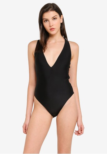 Get Wallpaper Jual Hollister Tie Back One Piece Swimsuit Original Zalora For iPhone