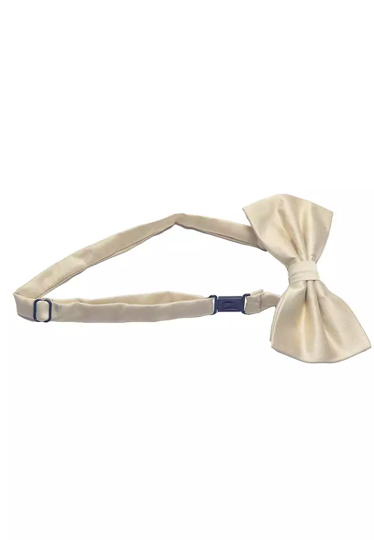 Dasi Kupu Bowtie Krem Muda A13