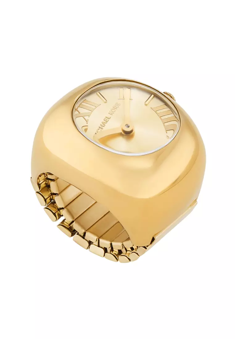 Michael kors watch yellow gold clearance