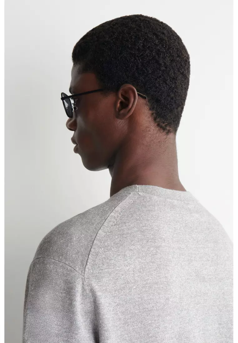 KNITTED LINEN T-SHIRT