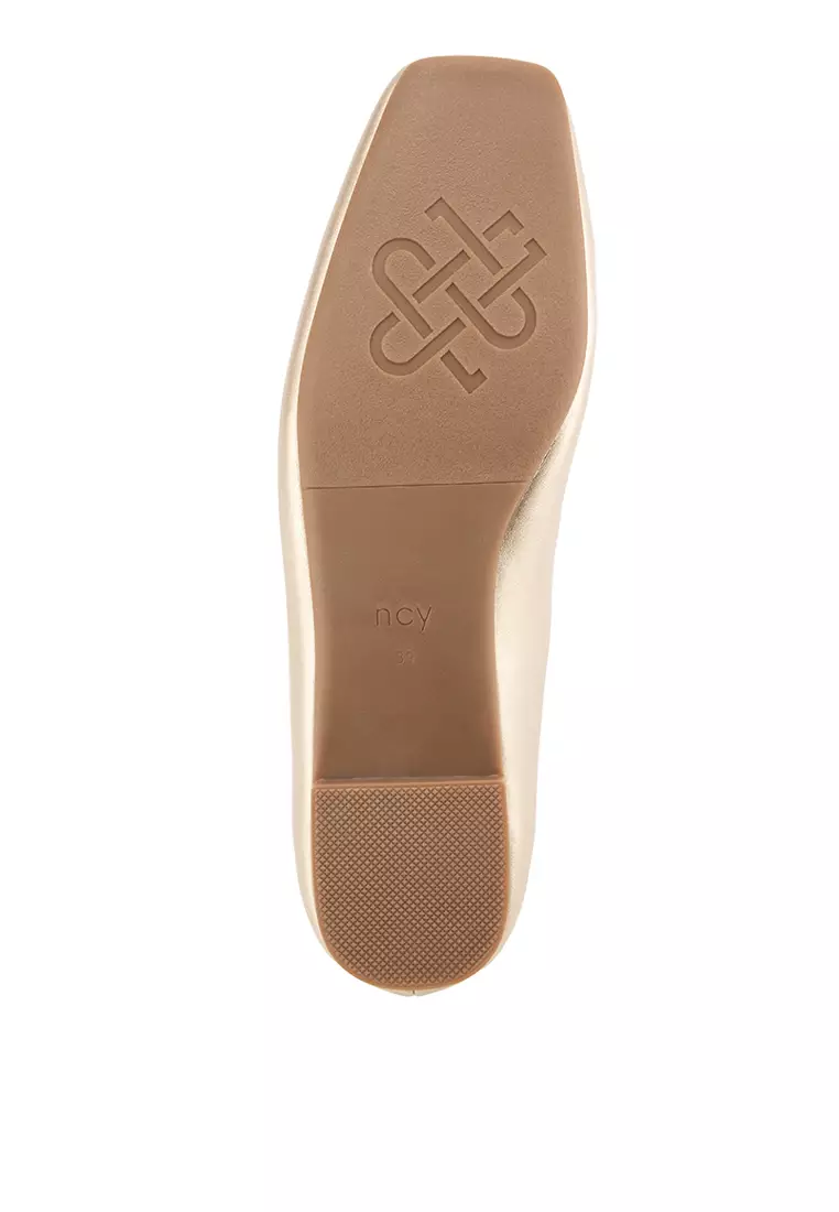 Honey J2475-11 Flat Shoes Champagne