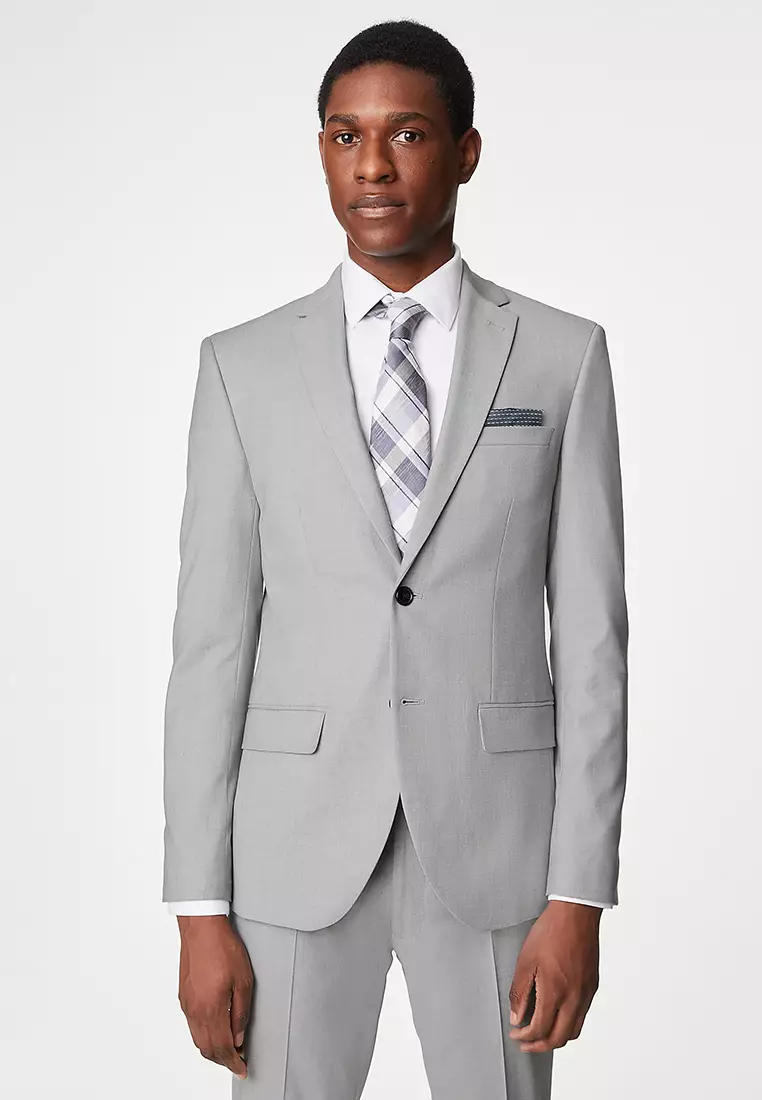 Slim Fit Stretch Suit Jacket