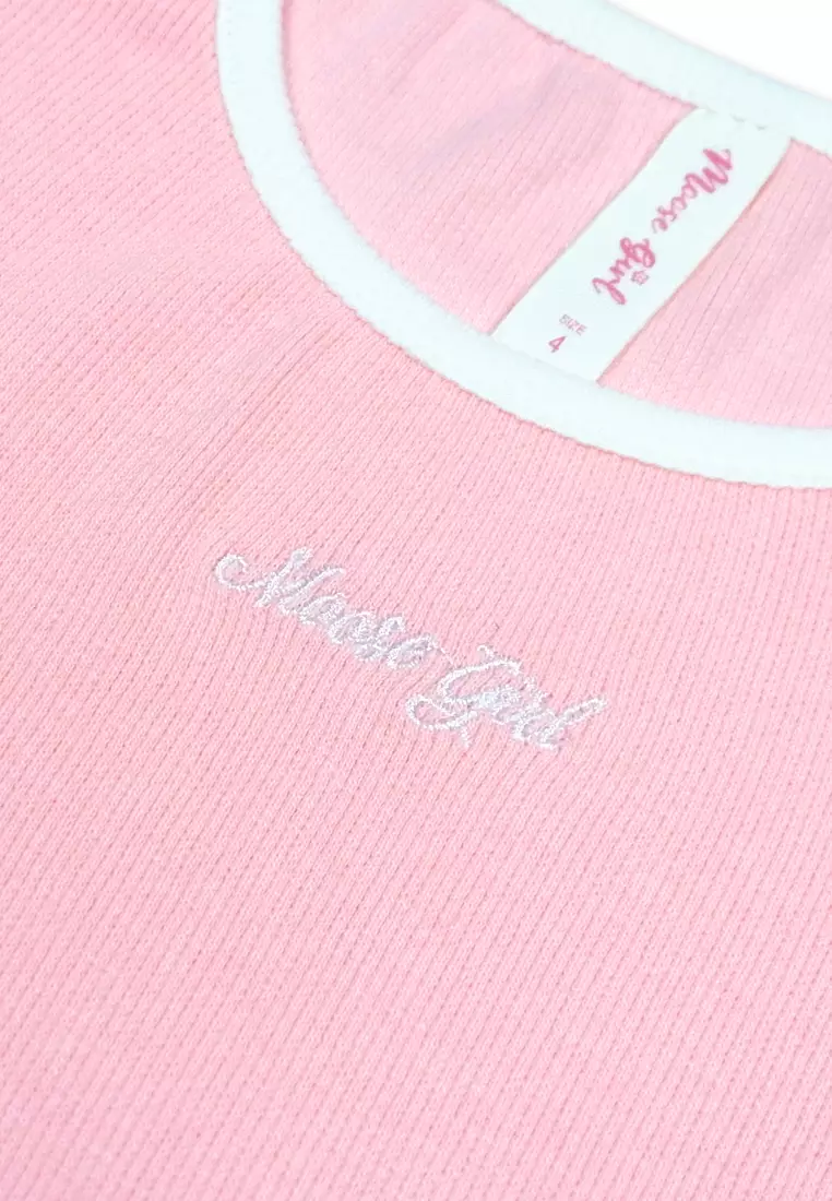 Girls Blouse with Skirt Set