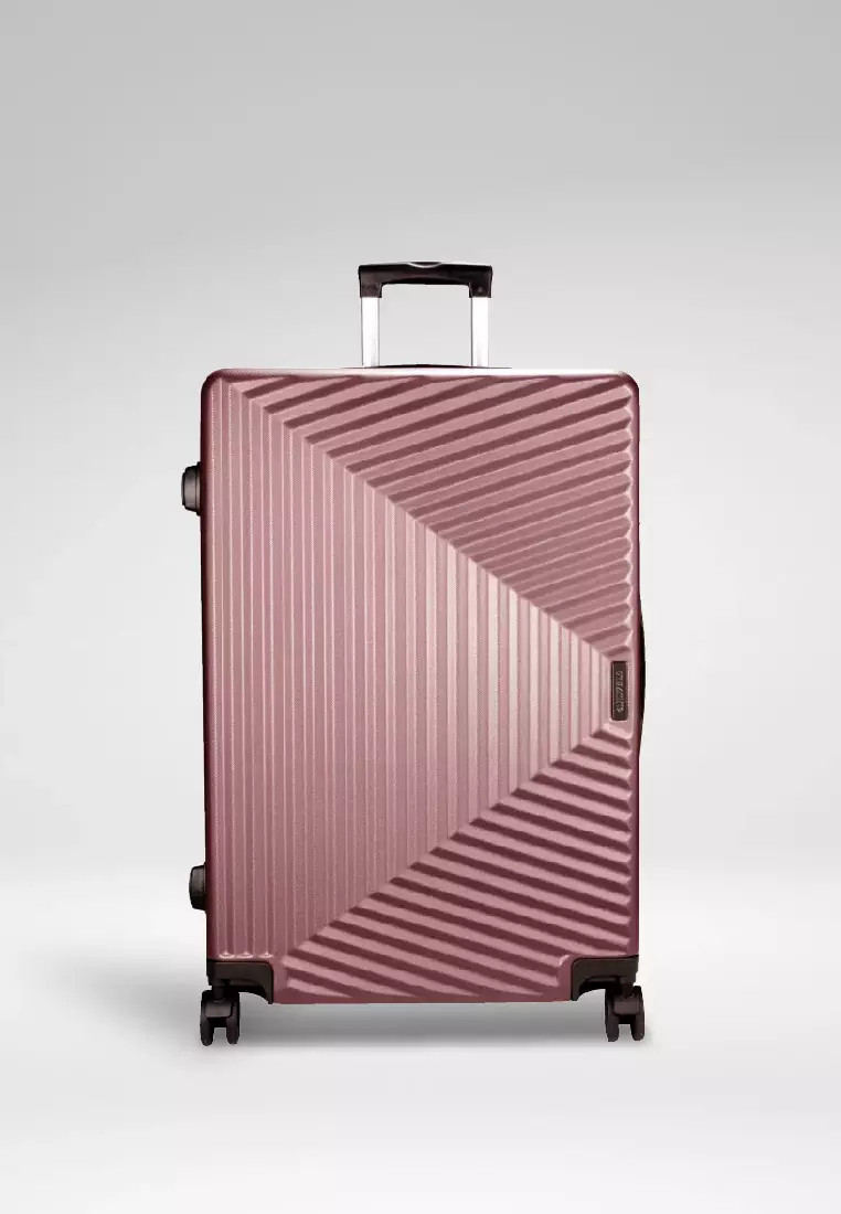 Urbanlite Trapez 24 inch 8-Wheel Spinner Hard Case Luggage