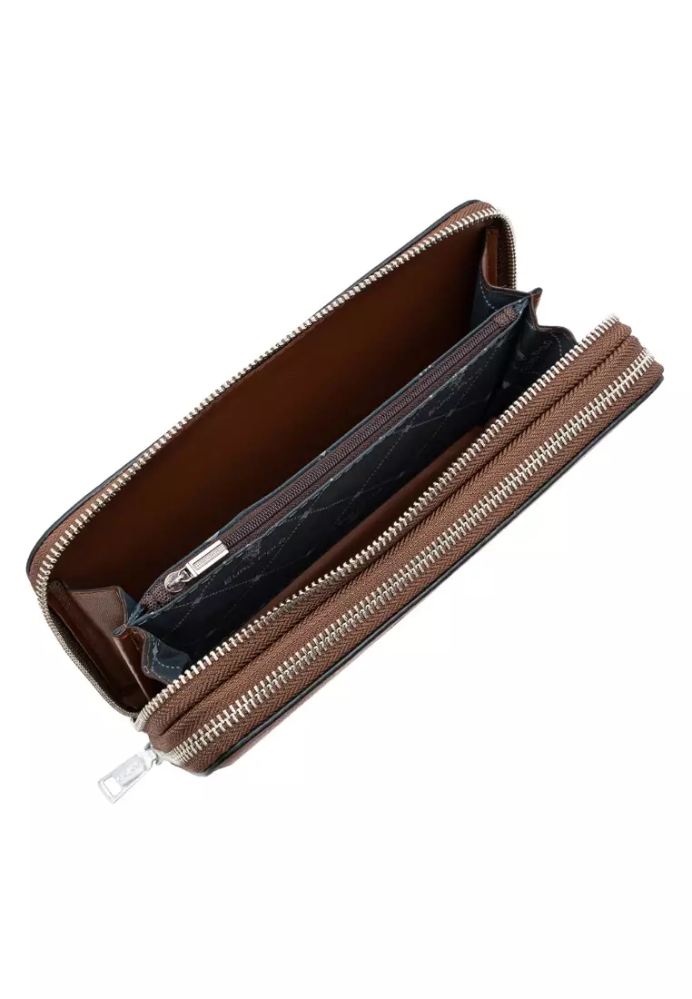 Euro Polo Men’s Hand Carry Dual Zipper Clutch Bag EBA 20907