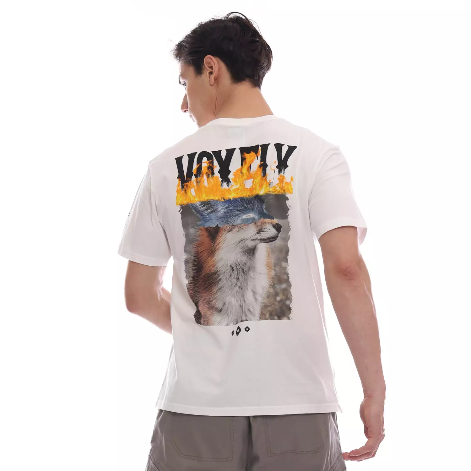 Voxfly Kaos Lengan Pendek Pria Fire Fox Men Tee Planet Surf