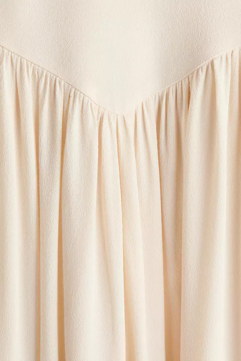 Long viscose skirt