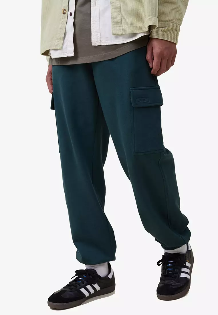 Mens loose fit track pants sales