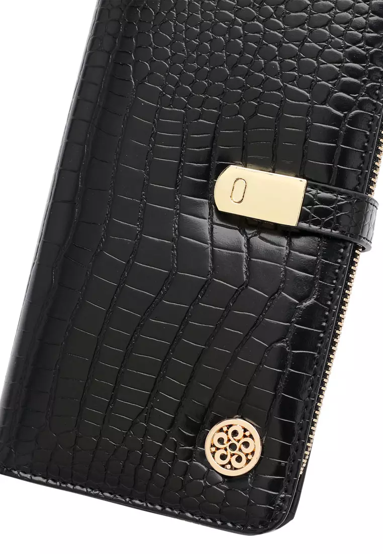 Women's Bi Fold Long Zipper Purse