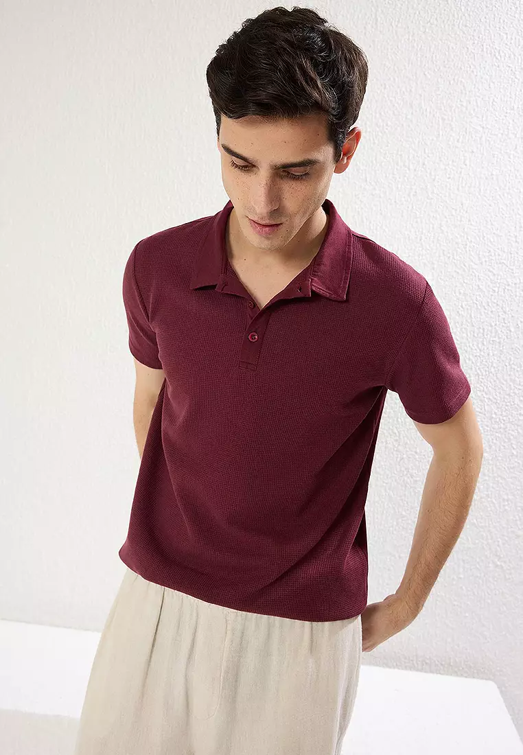 Cotton Slim Polo Shirt