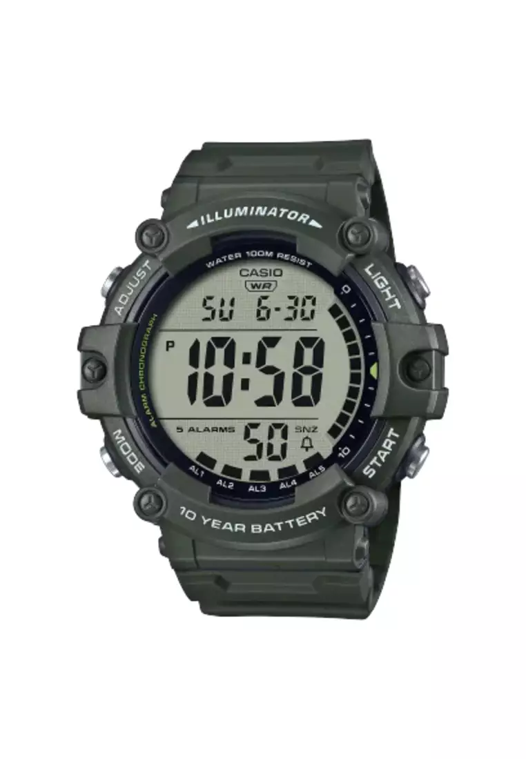 Casio digital cheap sports watch