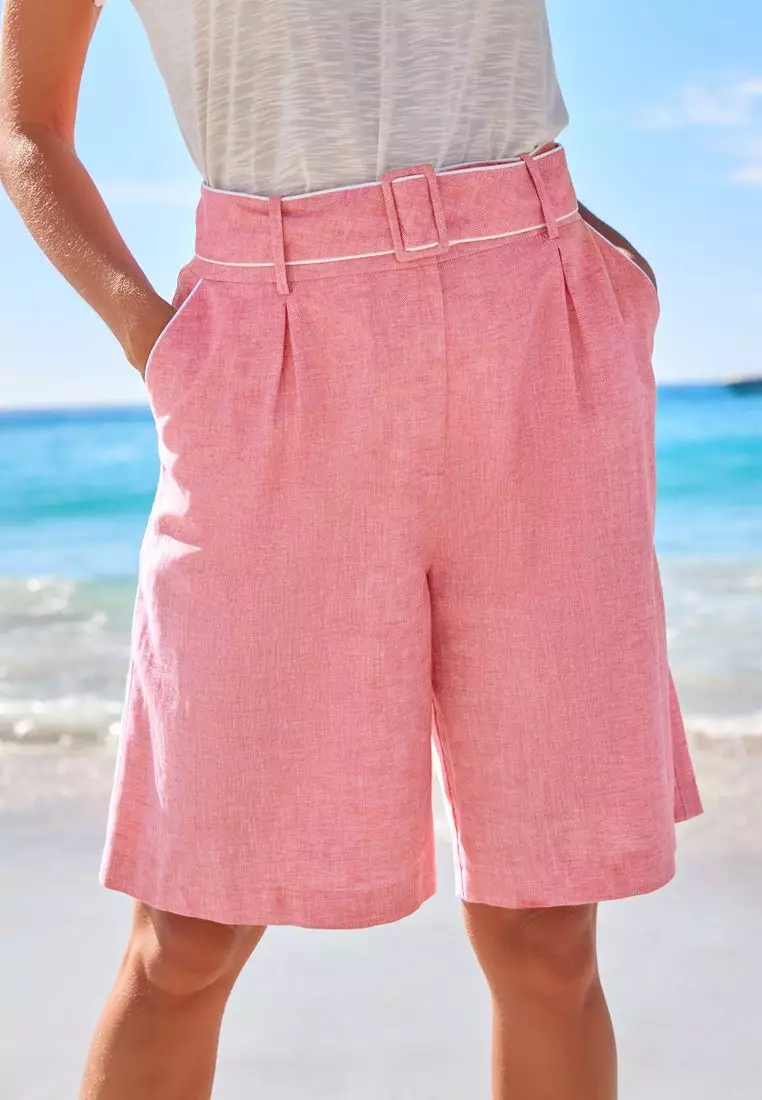 Next pink sale shorts