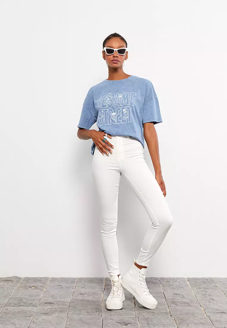 Super skinny top jeans womens sale
