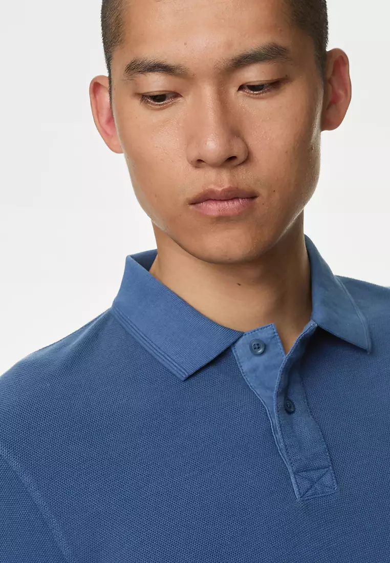 Pure Cotton Polo Shirt