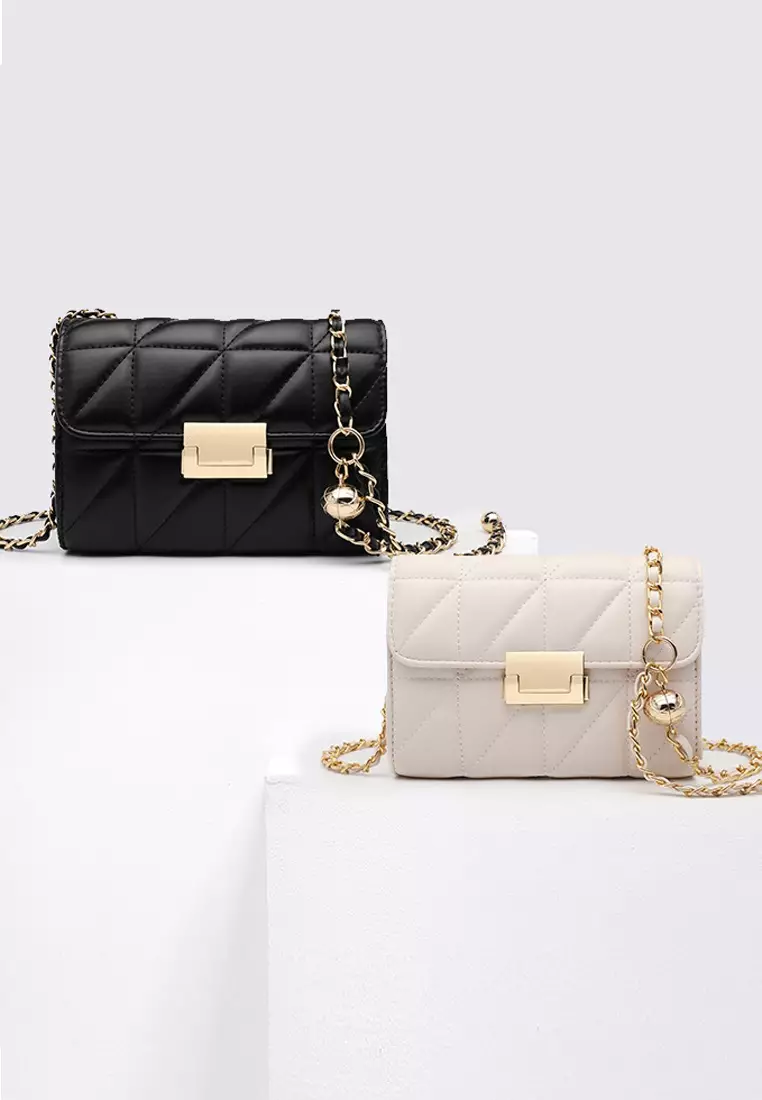 鏈條單肩迷你斜挎小手袋