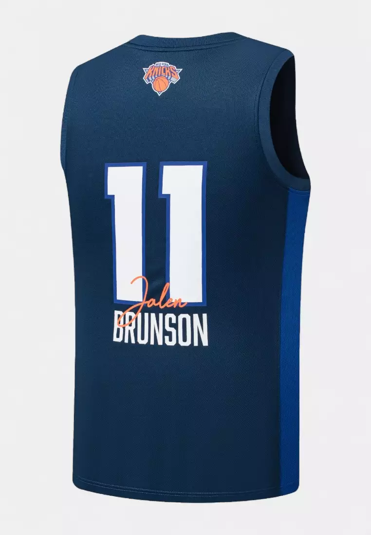 New York Knicks Jalen Brunson #11 Basketball Jersey for Split Collection