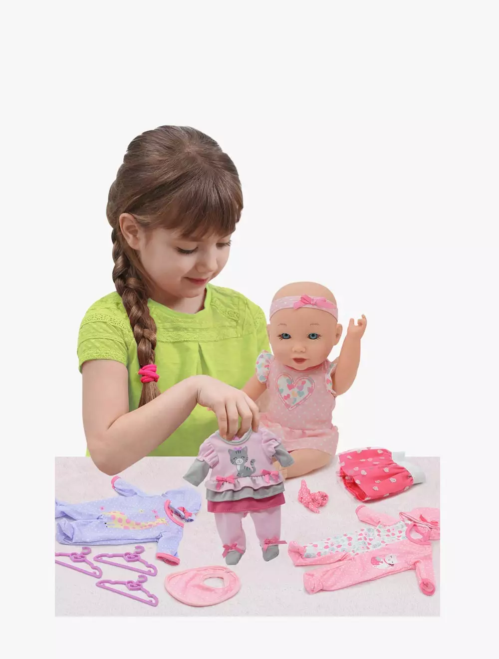 Baby Dolls Baby First Wardrobe 12 inch - BD16674