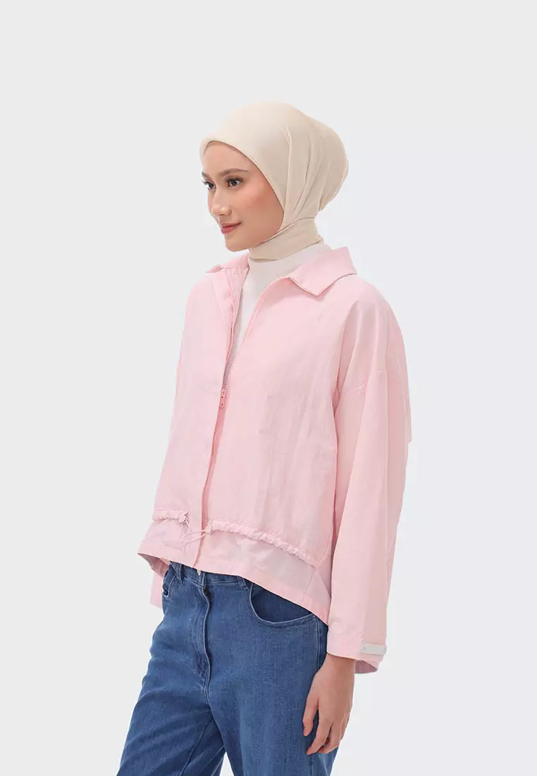 Ria Miranda Tender Pink Juhua Jacket