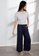 Origin by Zalora navy Wide Leg Pants made from Tencel D99D7AAFC31719GS_4