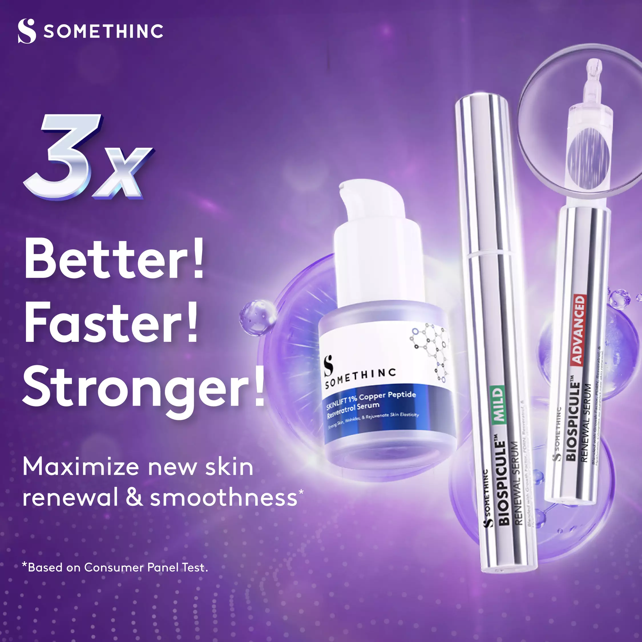 SOMETHINC SKINLIFT 1% Copper Peptide Resveratrol Serum