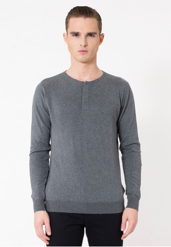 Sweater 1-SWICTD116H253 Grey