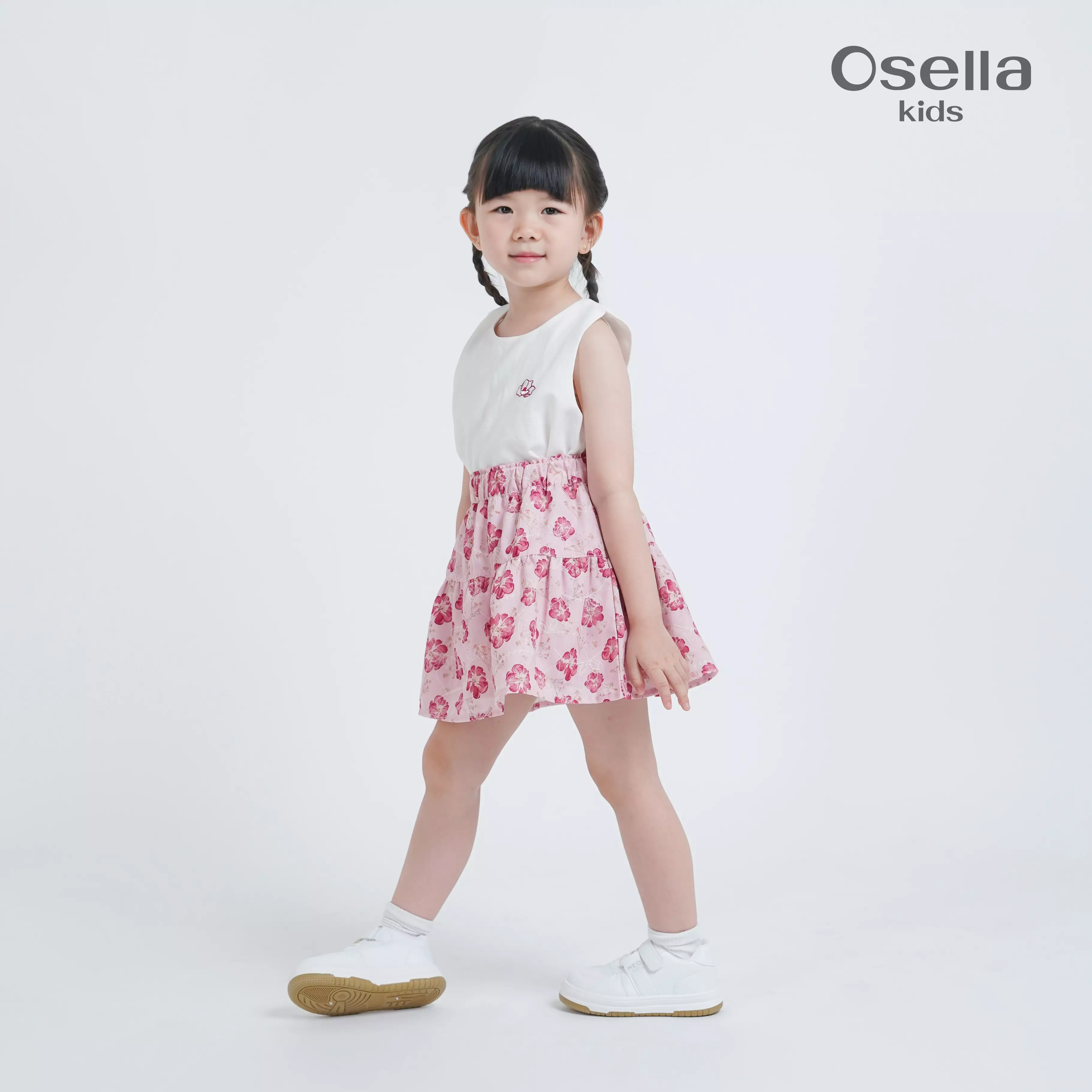 Osella Kids Bloosom Skirt 2386600113 | Rok Pendek Anak Perempuan