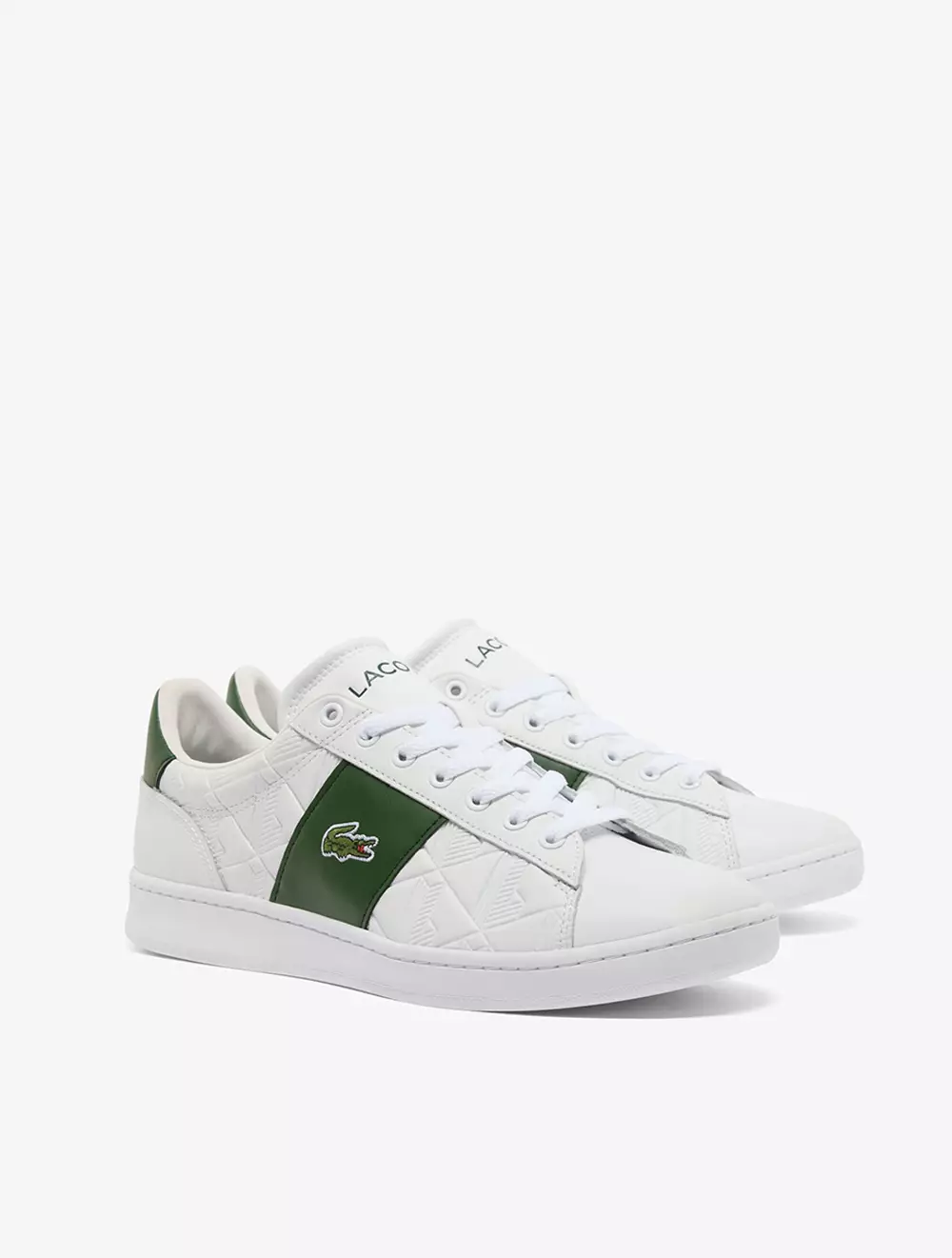 Jual Lacoste Men's Carnaby Set CGR Bar Sneakers White Original