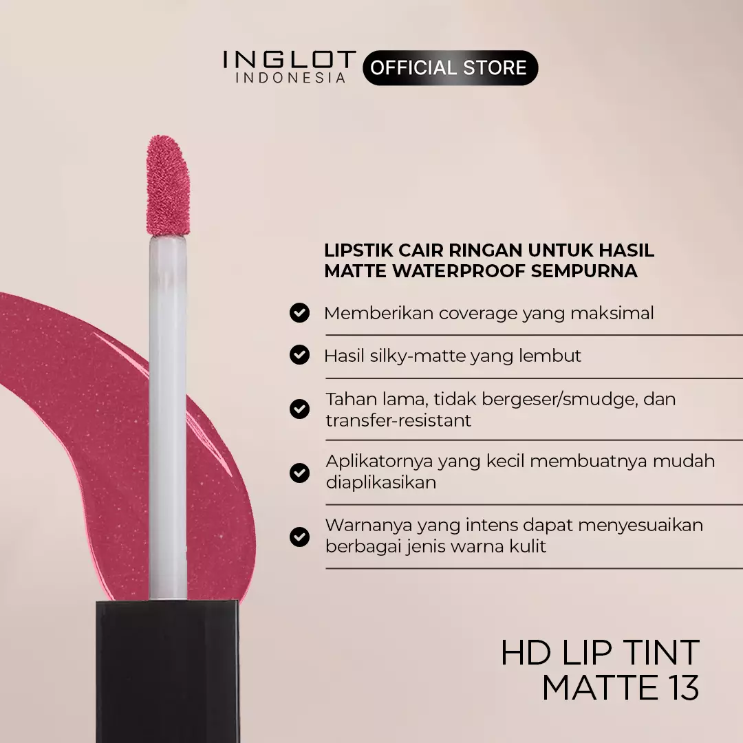 INGLOT HD LIP TINT MATTE 13