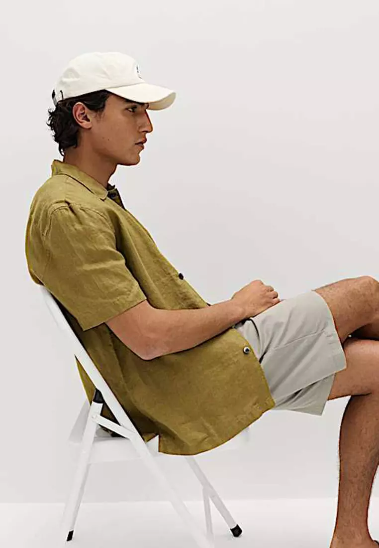 Pure Linen Short Sleeve Shirt