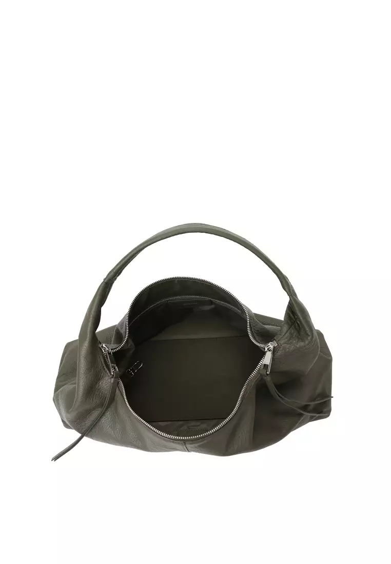LEXI Shoulder Bag - Dark Forest Green