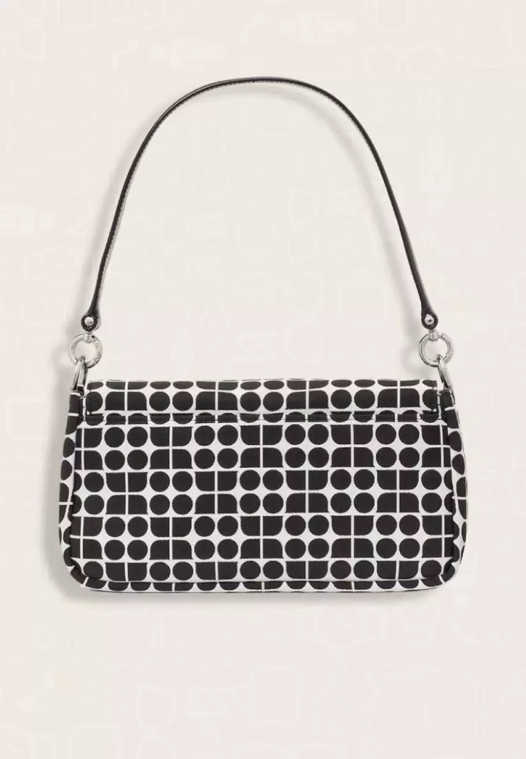 Kate Spade Noel Jacquard Convertible Crossbody Black Multi