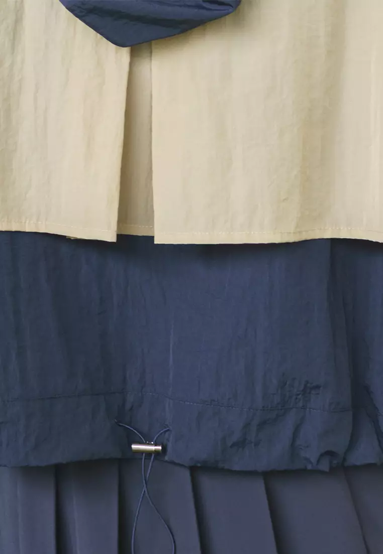 Jenna and Kaia - Lexi Jacket Navy Khaki - Jaket Olahraga Wanita