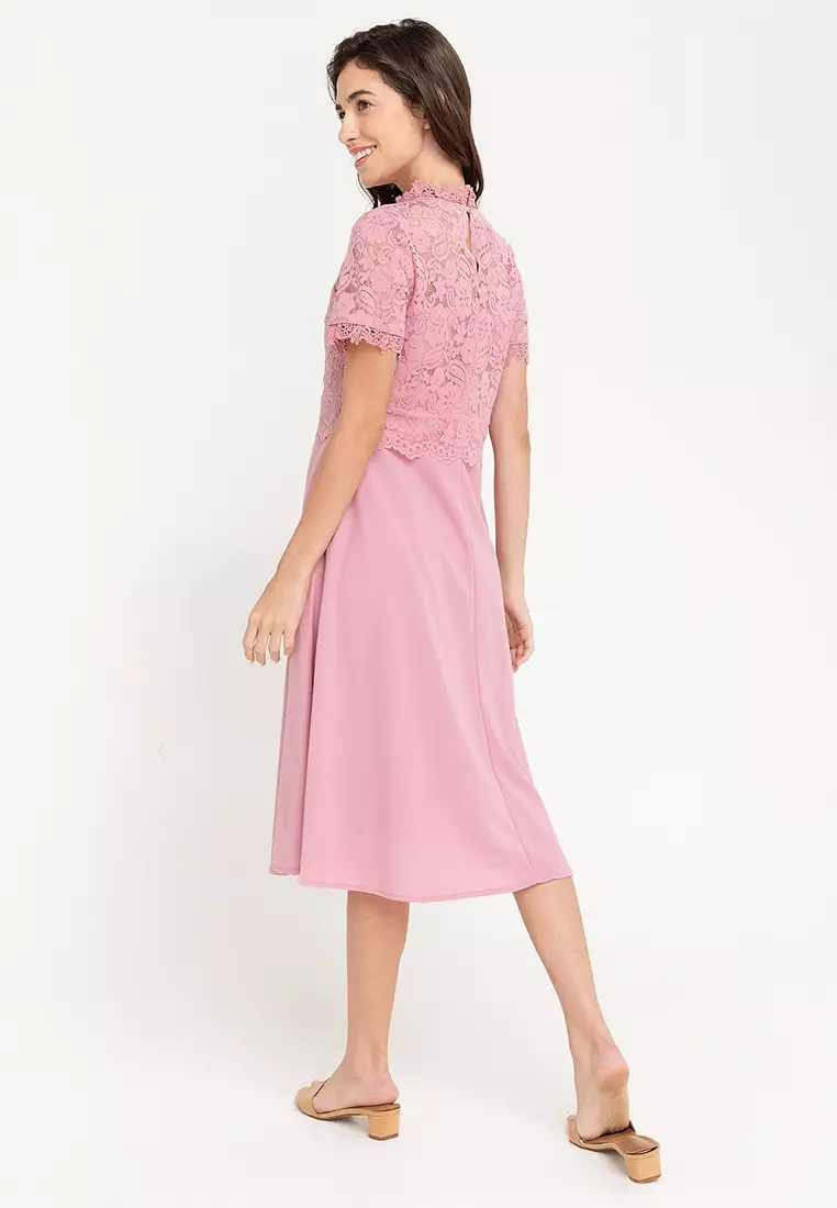 Ceona Twofer Lace Dress