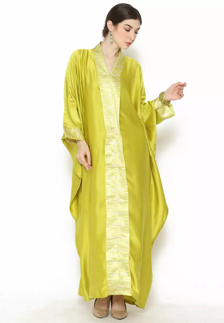 Kanzi Exclusive Long Sleeve Songket Kaftan