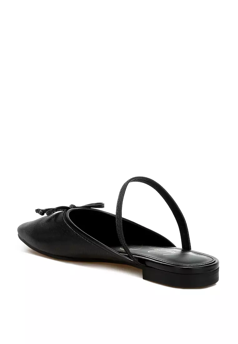 Sepatu Balet Glitter Hitam