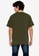 ZALORA BASICS green Side Flap Pocket T-shirt 9FD21AAF9E2576GS_2