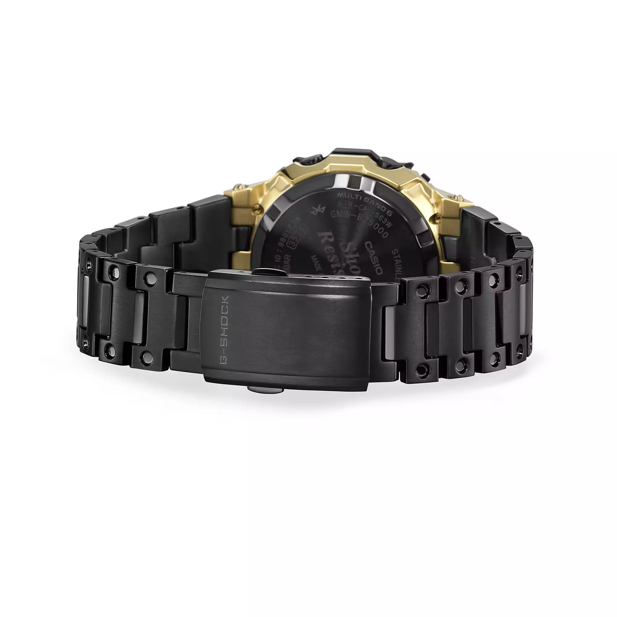 Casio G-Shock JDM Watch - Jam Tangan Digital Pria - All Black Stainless Steel - GMW-BZ5000BD-1D