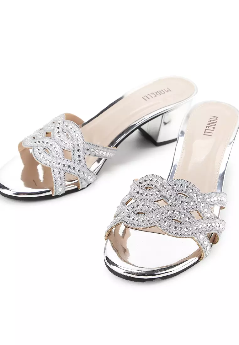 Cherish Sandal wanita Pesta Kondangan - Silver