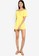 Something Borrowed yellow Ruched Flare Sleeve Playsuit 0F93BAAFE134BAGS_4